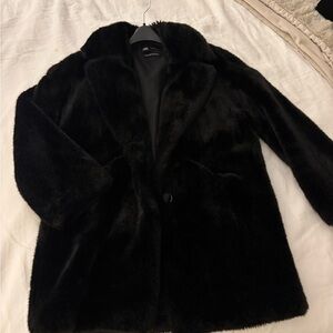Faux Fur Black Zara Jacket